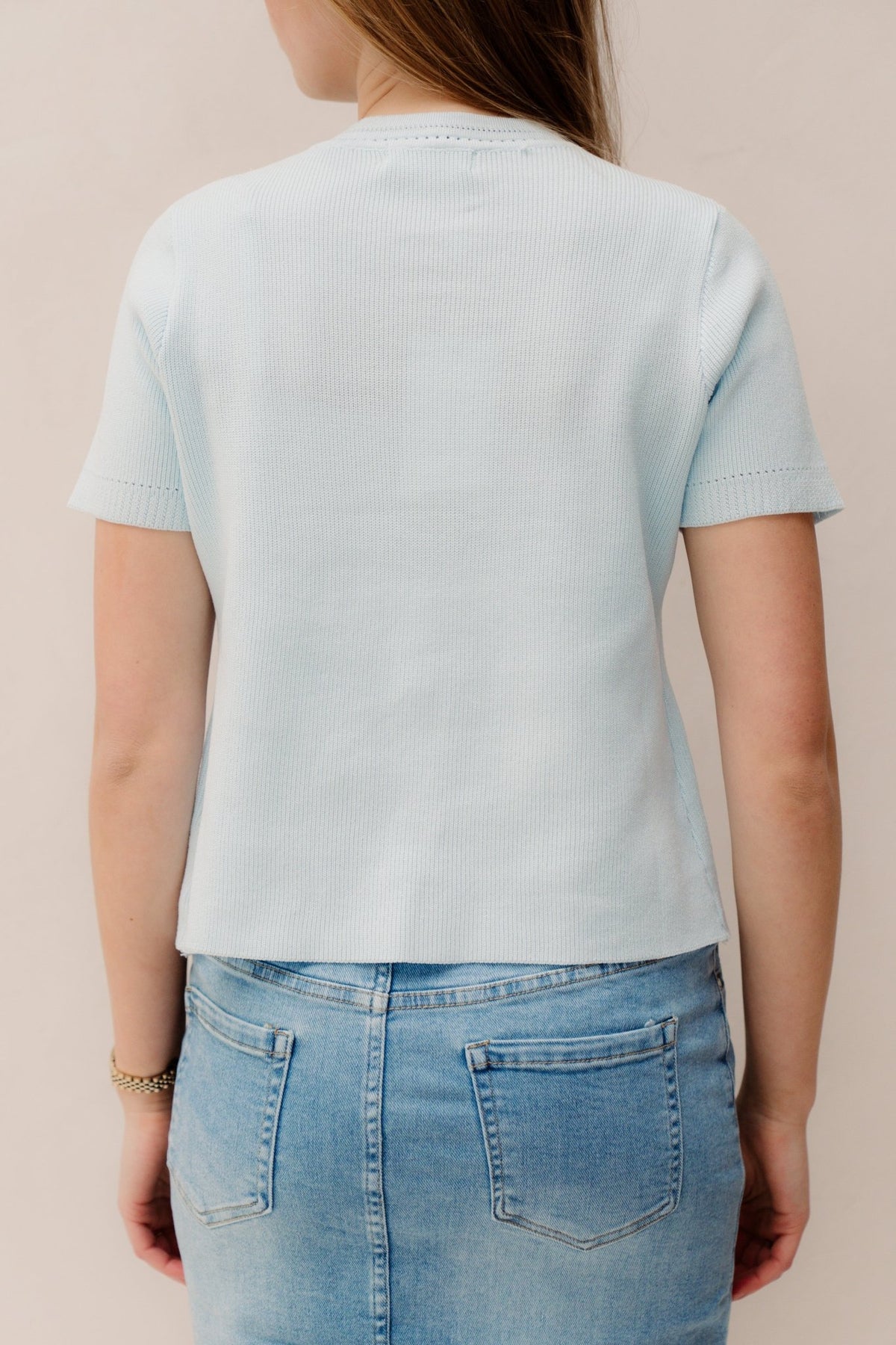 Jisca top blue - Bij Keesje - Bij Keesje - vest