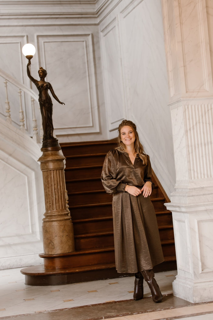 Juarez skirt choco - Bij Keesje - Amelie & Amelie