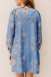 Jules dress blue - Bij Keesje - Bij Keesje - Jurk