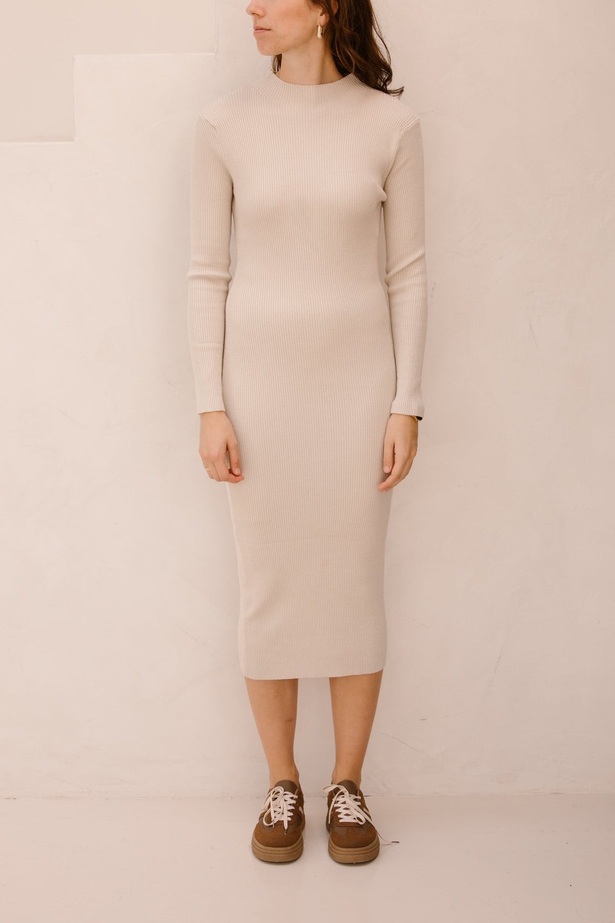Julia bodycon dress beige - Bij Keesje - Bij Keesje The Label