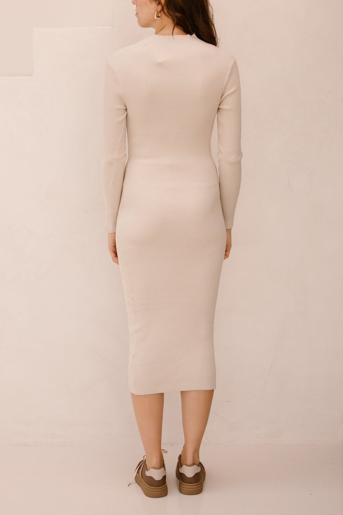 Julia bodycon dress beige - Bij Keesje - Bij Keesje The Label