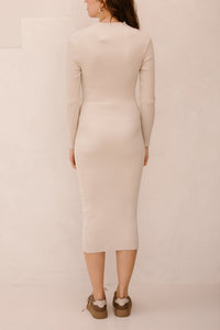 Julia bodycon dress beige - Bij Keesje - Bij Keesje The Label