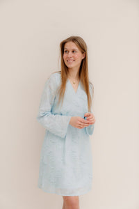Julia jurk blauw - Bij Keesje - Bij Keesje - Jurk