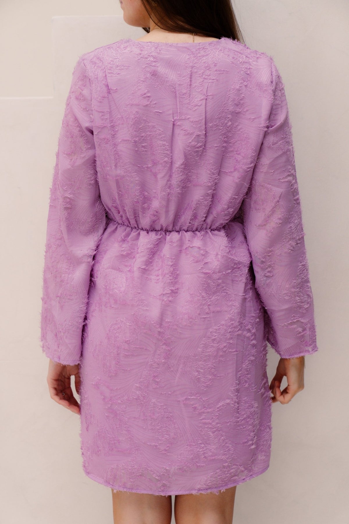 Julia jurk lila - Bij Keesje - Bij Keesje - Jurk