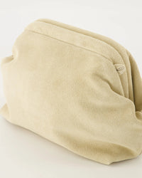 Juliet clutch suede beige - Bij Keesje - Bij Keesje