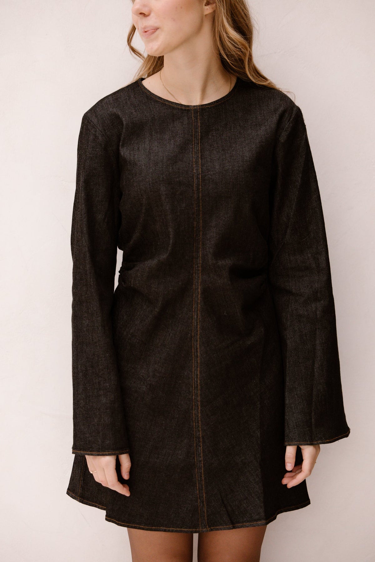 Jumari Denim Dress Black - Bij Keesje - Neo Noir