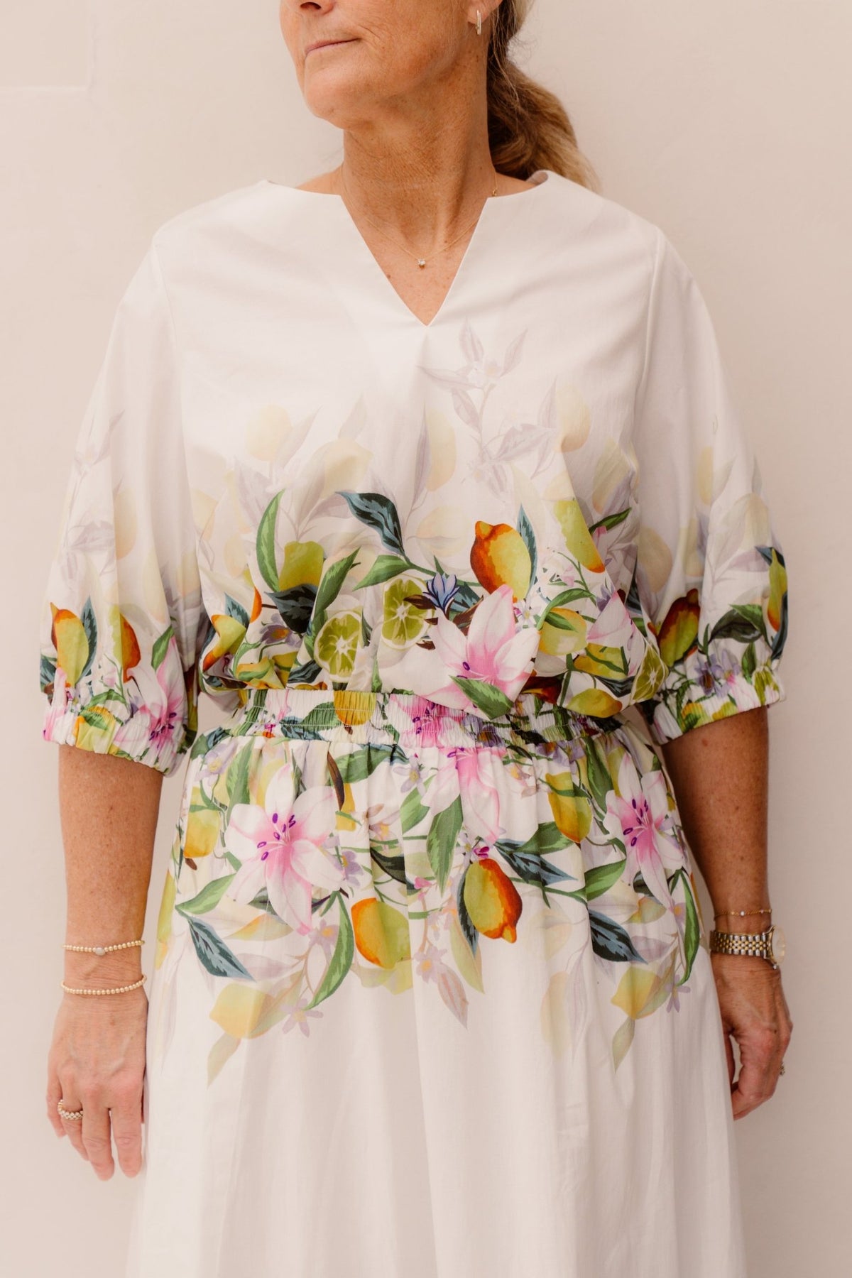 K - Design Blouse met print C363L - Bij Keesje - K - design - Blouse