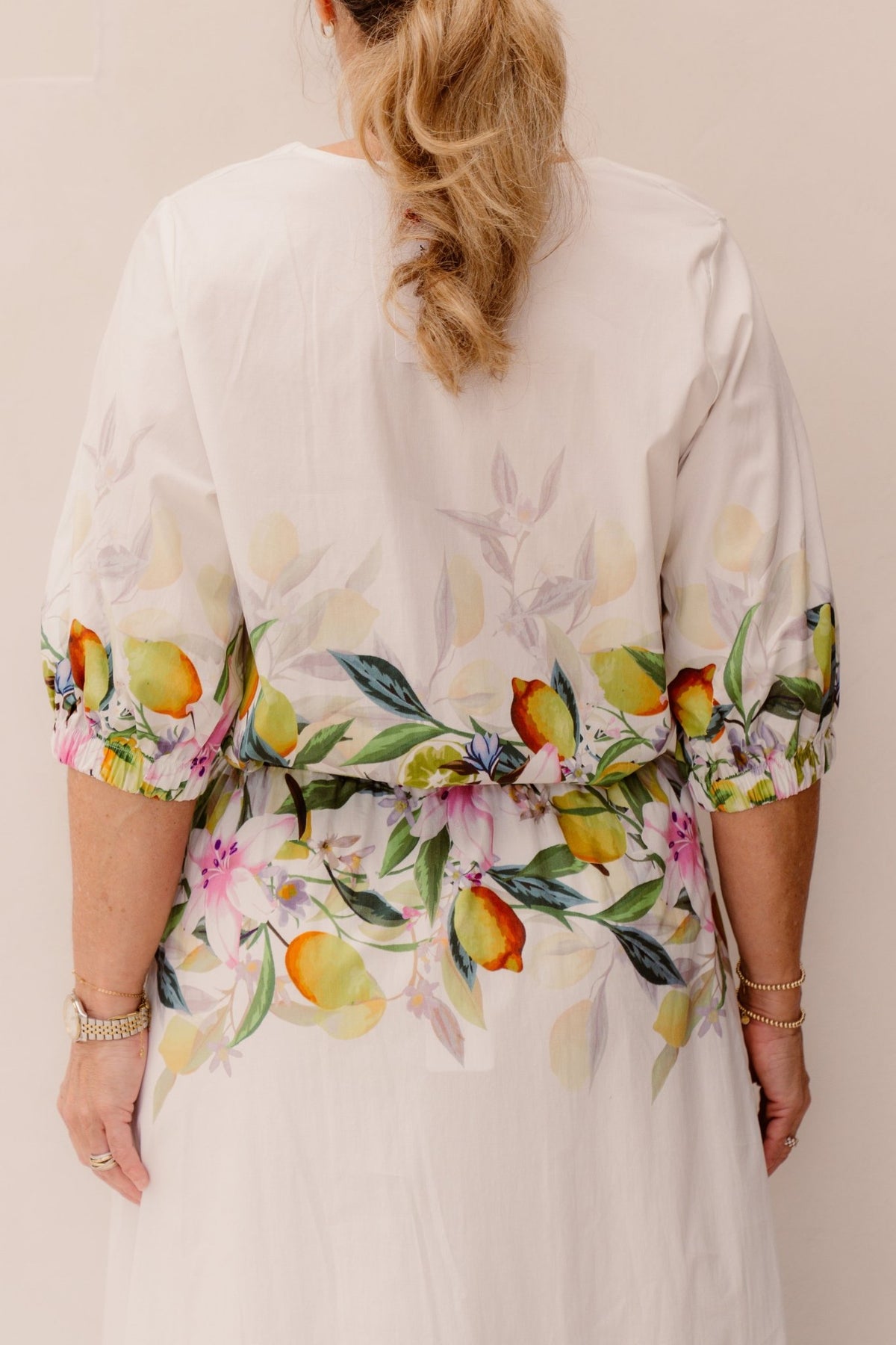 K - Design Blouse met print C363L - Bij Keesje - K - design - Blouse