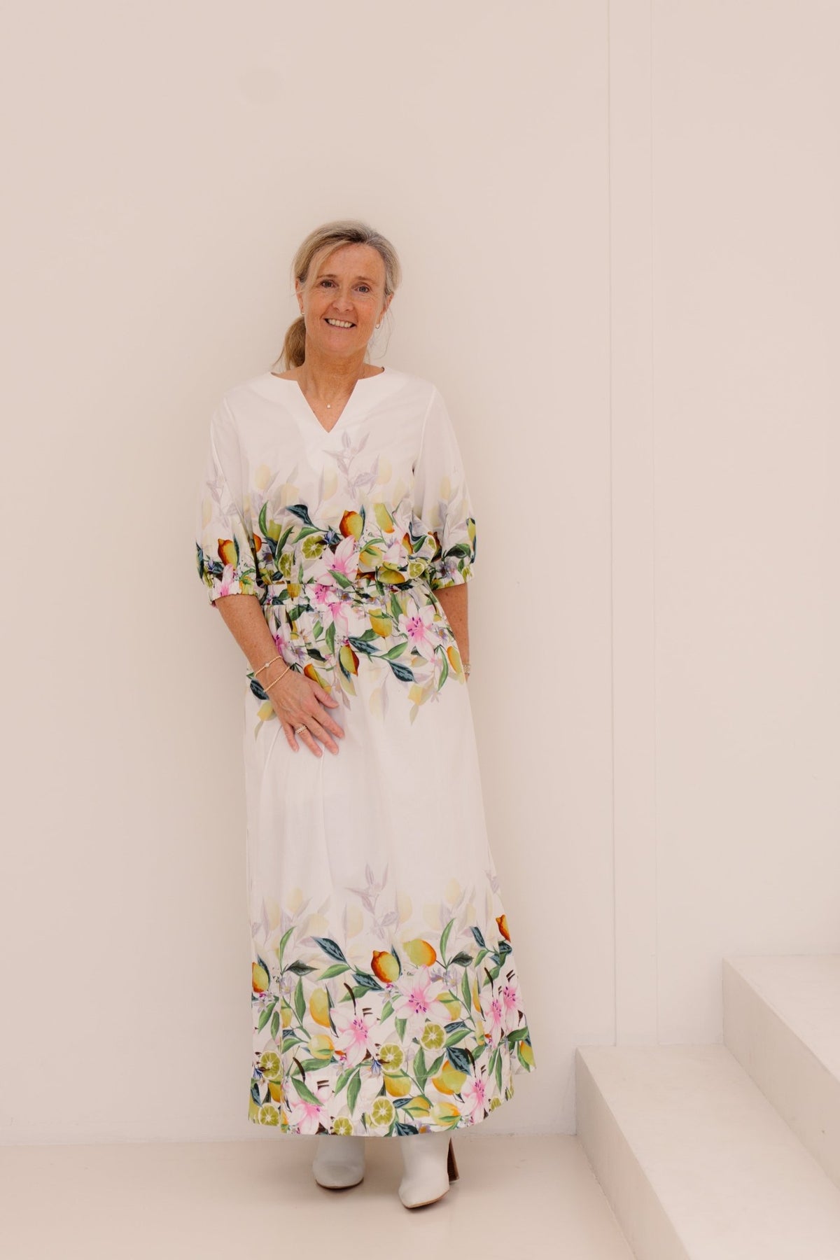 K - Design Blouse met print C363L - Bij Keesje - K - design - Blouse