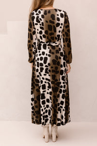 K-design dierenprint jurk D118 - Bij Keesje - K-design - Jurk