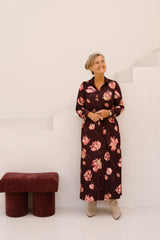 K-Design Hemdjurk met bloemenprint D112