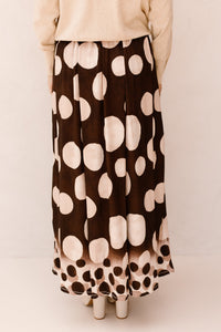 K-Design Maxi Stippen Rok D320 - Bij Keesje - K-design - Rok