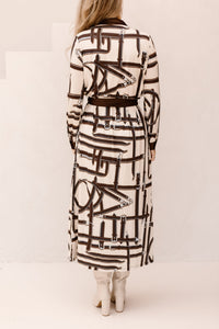 K-design print jurk D102 - Bij Keesje - K-design - Jurk