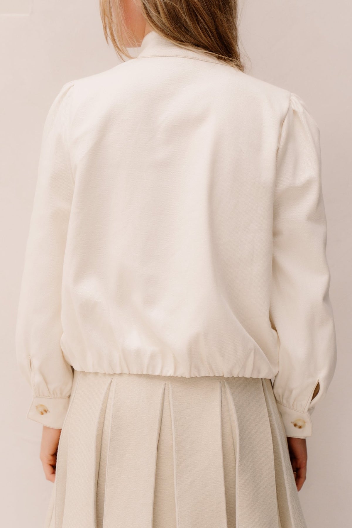 Kaatje beige jacket - Bij Keesje - Bij Keesje - Jas