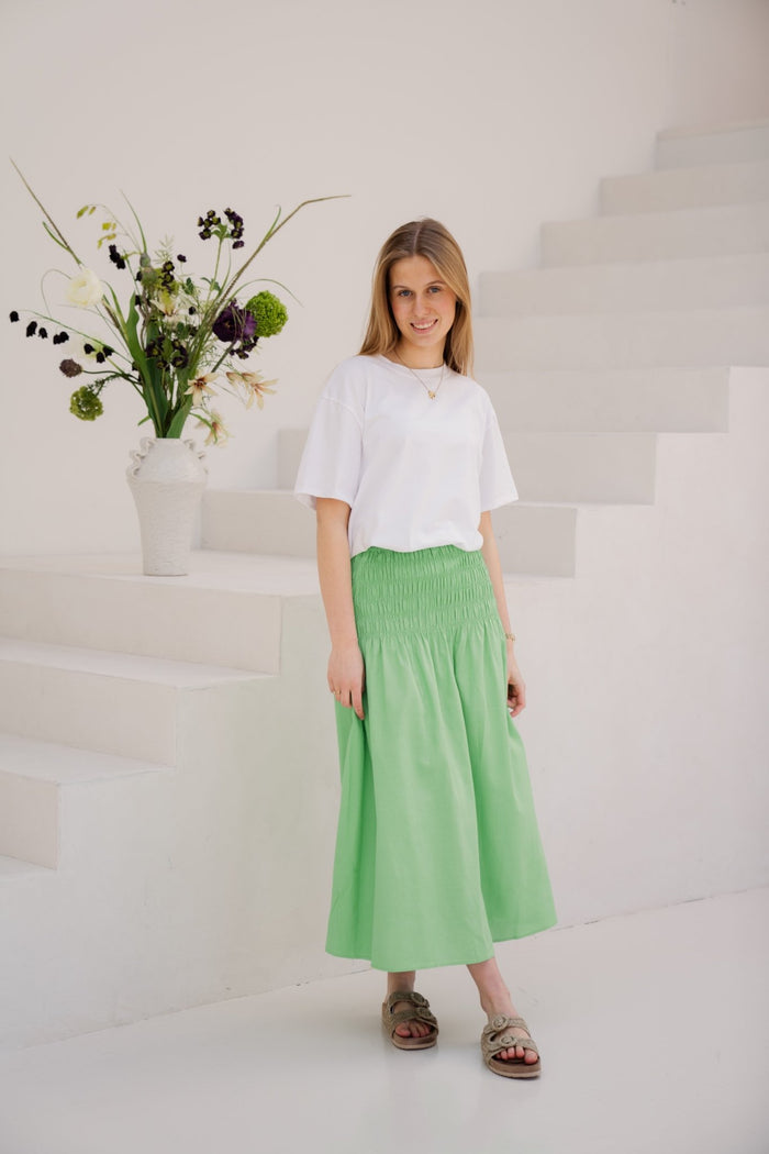 Kae Skirt Vivid Green - Bij Keesje - FLURESK - Rok