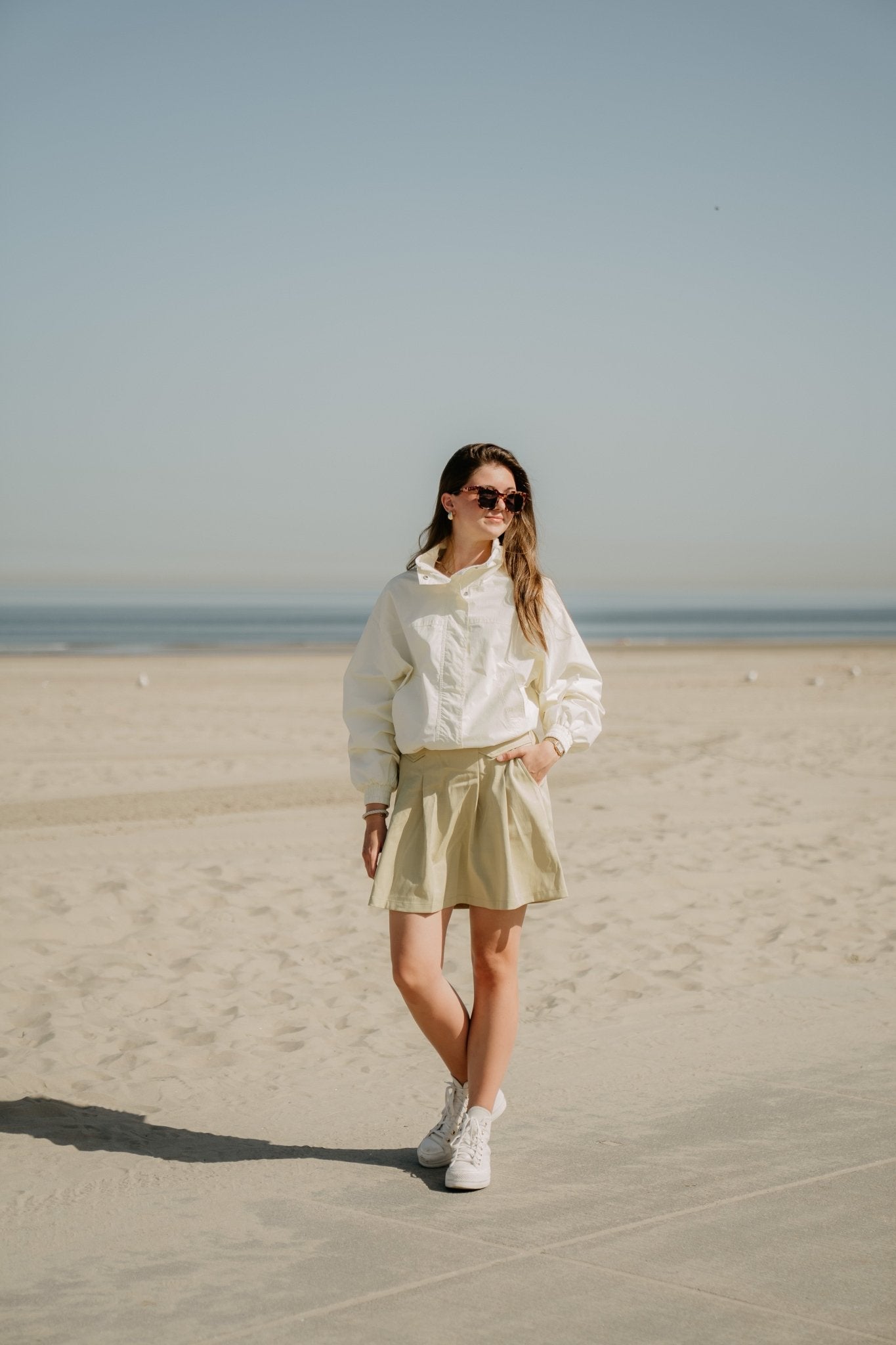 Kaia jacket ivory - Bij Keesje - Neo Noir - Jas