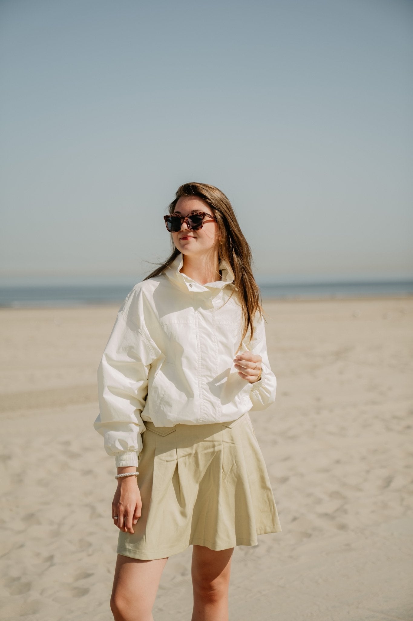 Kaia jacket ivory - Bij Keesje - Neo Noir - Jas