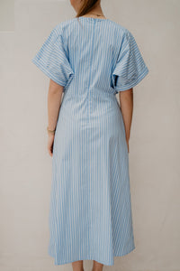 KaioCC Stripe Dress Pale Blue - Bij Keesje - Co'couture - jurk
