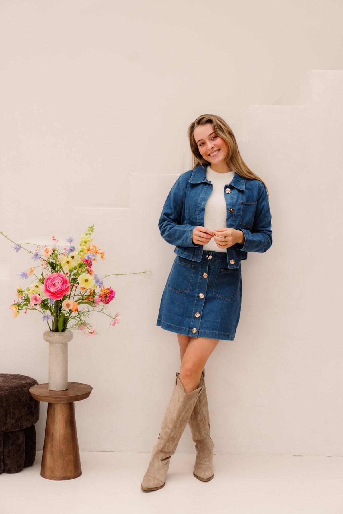 Kaley denim jacket - Bij Keesje - Bij Keesje - Jas