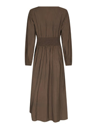 Kankata dress dark taupe - Bij Keesje - Neo Noir - Jurk