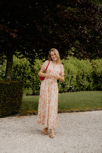 Kanza flower rose dress - Bij Keesje - Neo Noir - Jurk