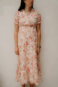 Kanza flower rose dress - Bij Keesje - Neo Noir - Jurk