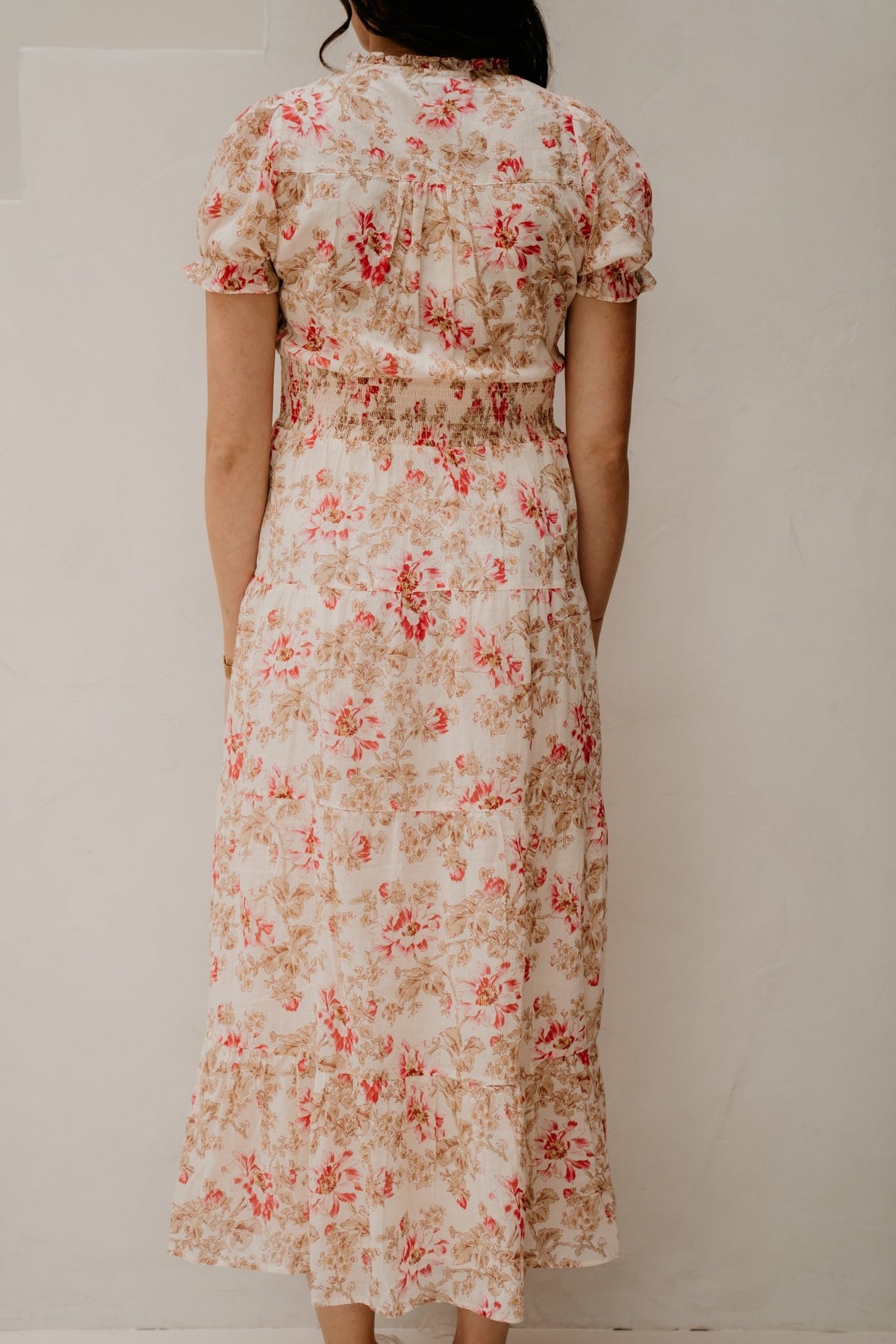 Kanza flower rose dress - Bij Keesje - Neo Noir - Jurk