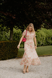 Kanza flower rose dress - Bij Keesje - Neo Noir - Jurk