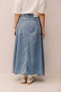 Karen Denim Skirt - Bij Keesje - Bij Keesje - Rok