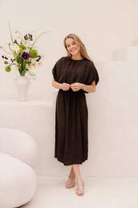 Karice dress brown - Bij Keesje - Bij Keesje - Jurk