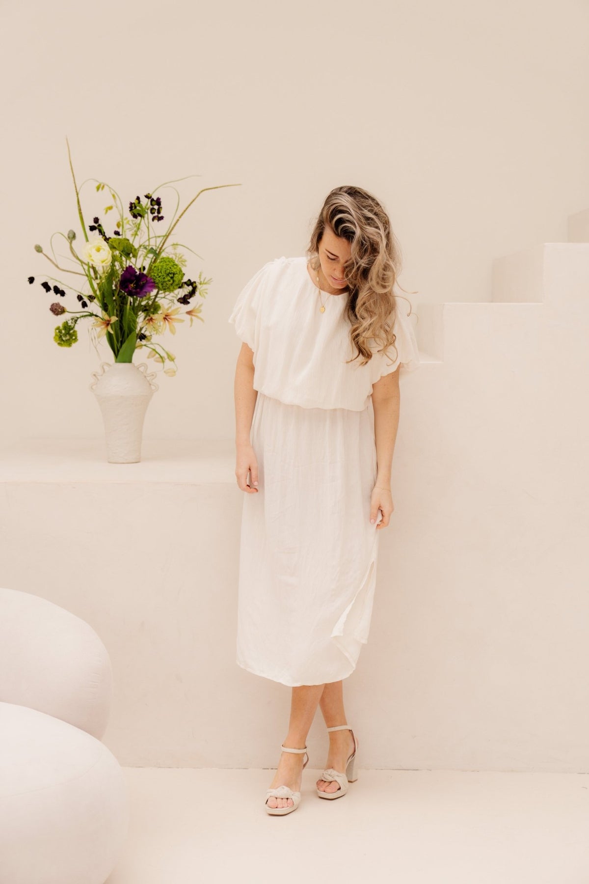 Karice dress white - Bij Keesje - Bij Keesje - Jurk
