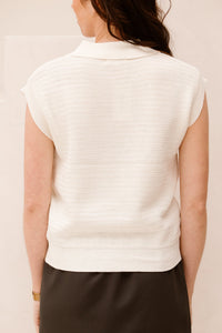 Karin top off white - Bij Keesje - Bij Keesje The Label - top