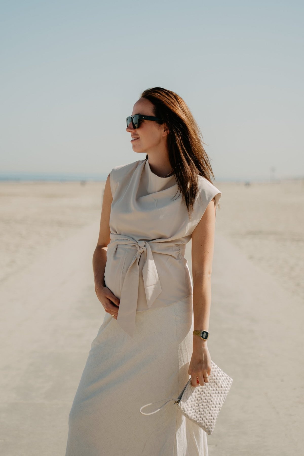 Katarim top crepe ivory - Bij Keesje - Neo Noir - Top