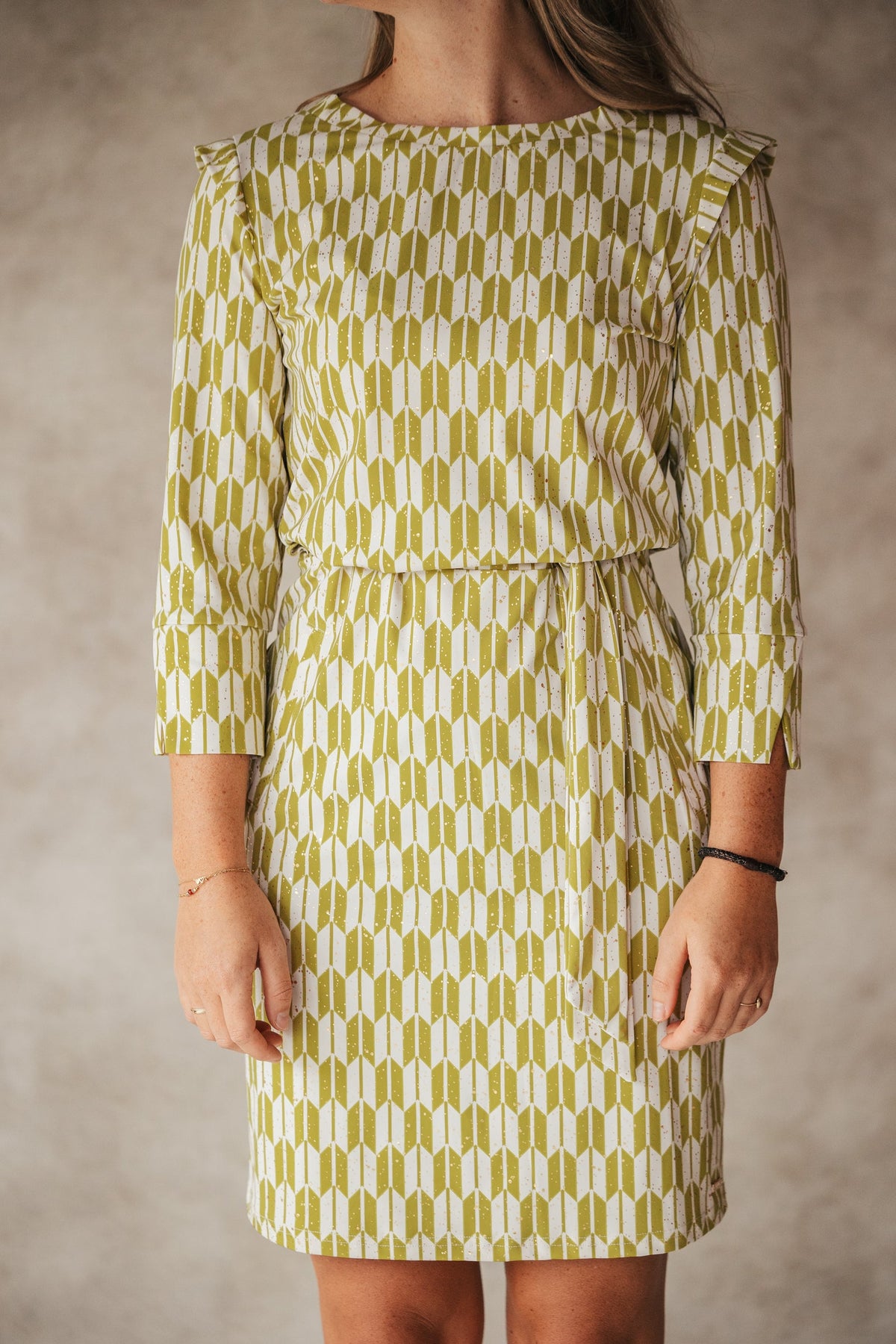 Kate dress arrow print - Bij Keesje