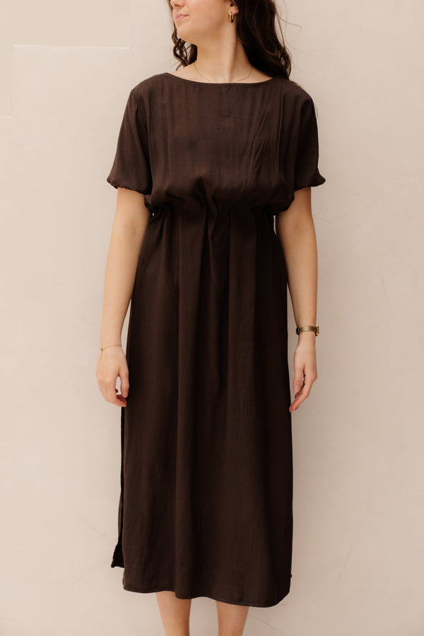 Katja dress brown - Bij Keesje - Bij Keesje - Jurk