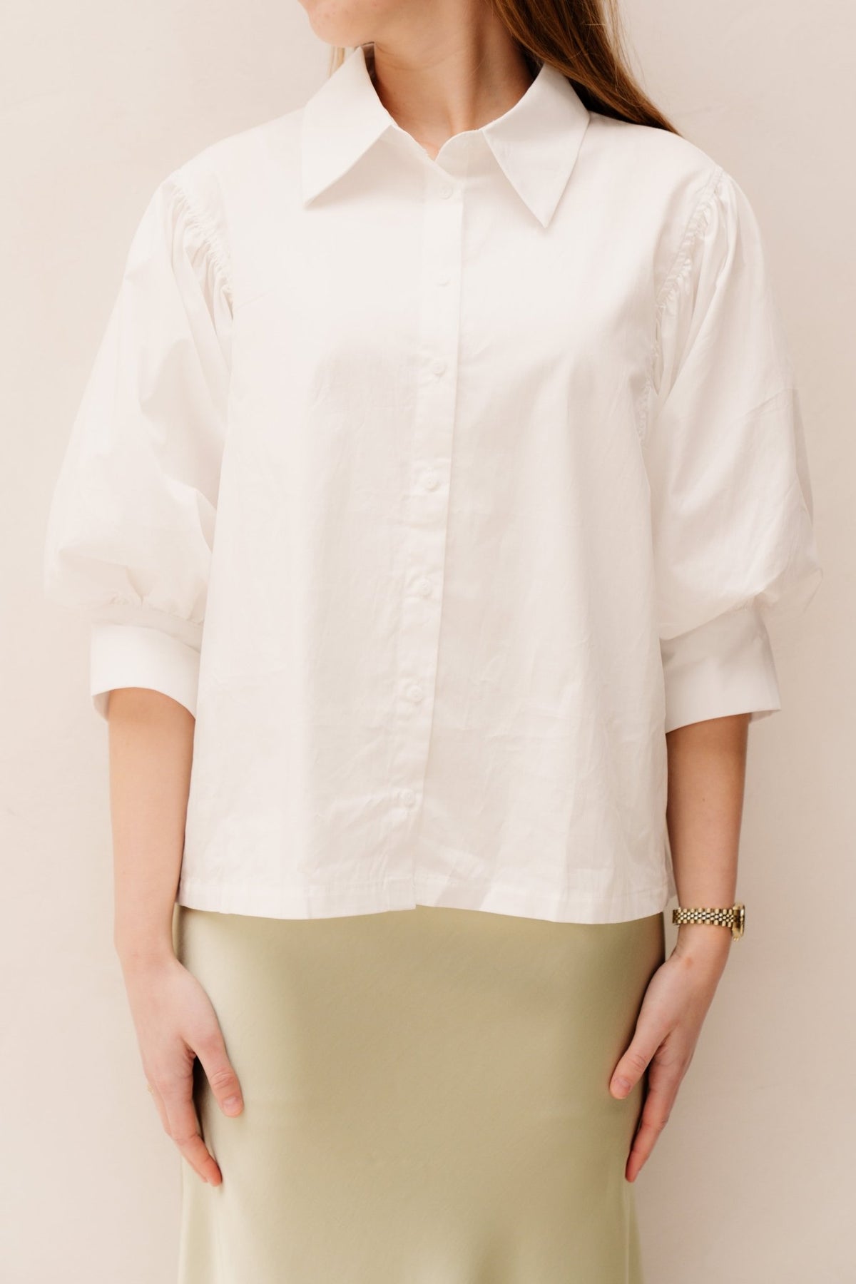 Katy blouse Wit - Bij Keesje - Bij Keesje - Blouse