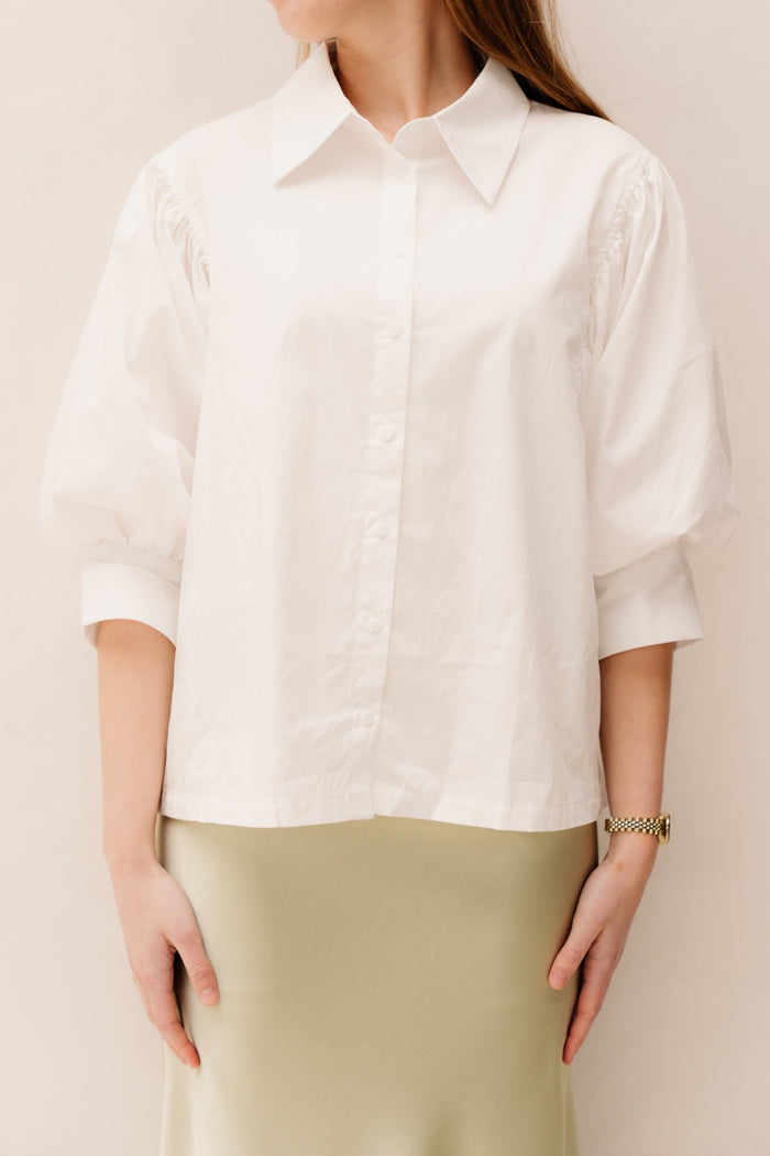 Katy blouse Wit - Bij Keesje - Bij Keesje - Blouse