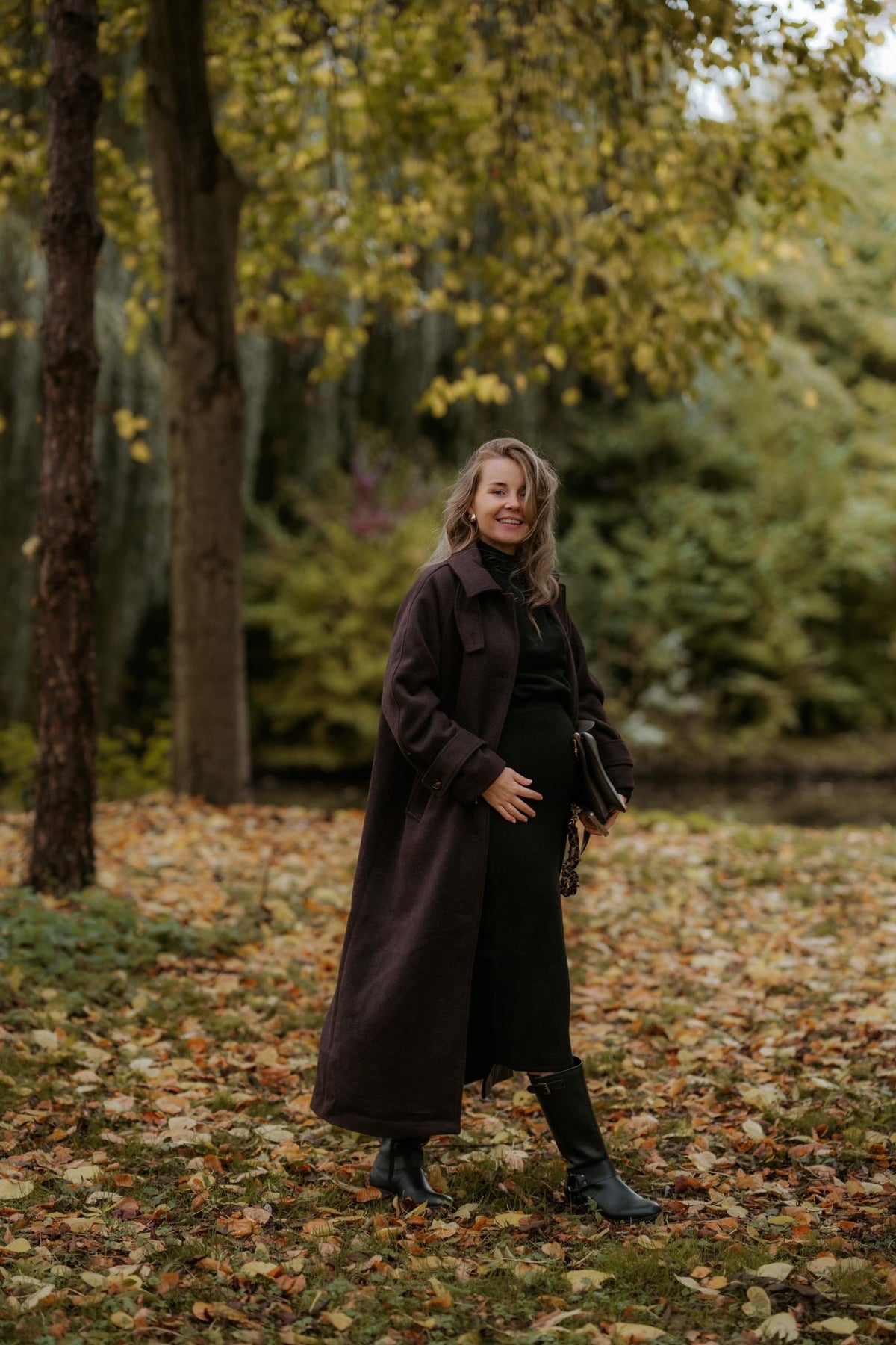 Keaton wool coat chocolate brown NN - Bij Keesje - Neo Noir