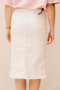 Keet spijkerrok wit - Bij Keesje - Bij Keesje - Rok