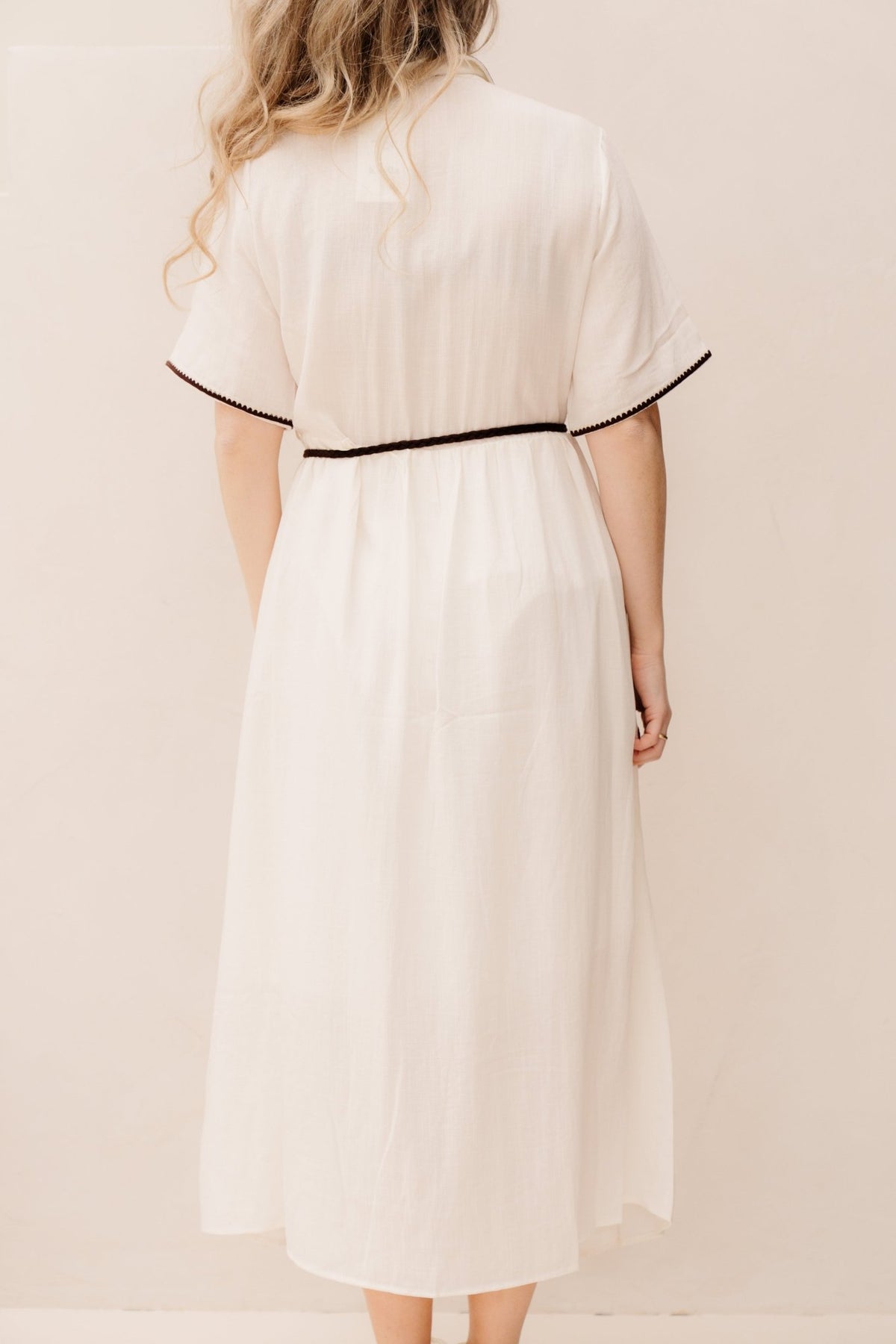 Keete jurk white - Bij Keesje - Bij Keesje - Jurk