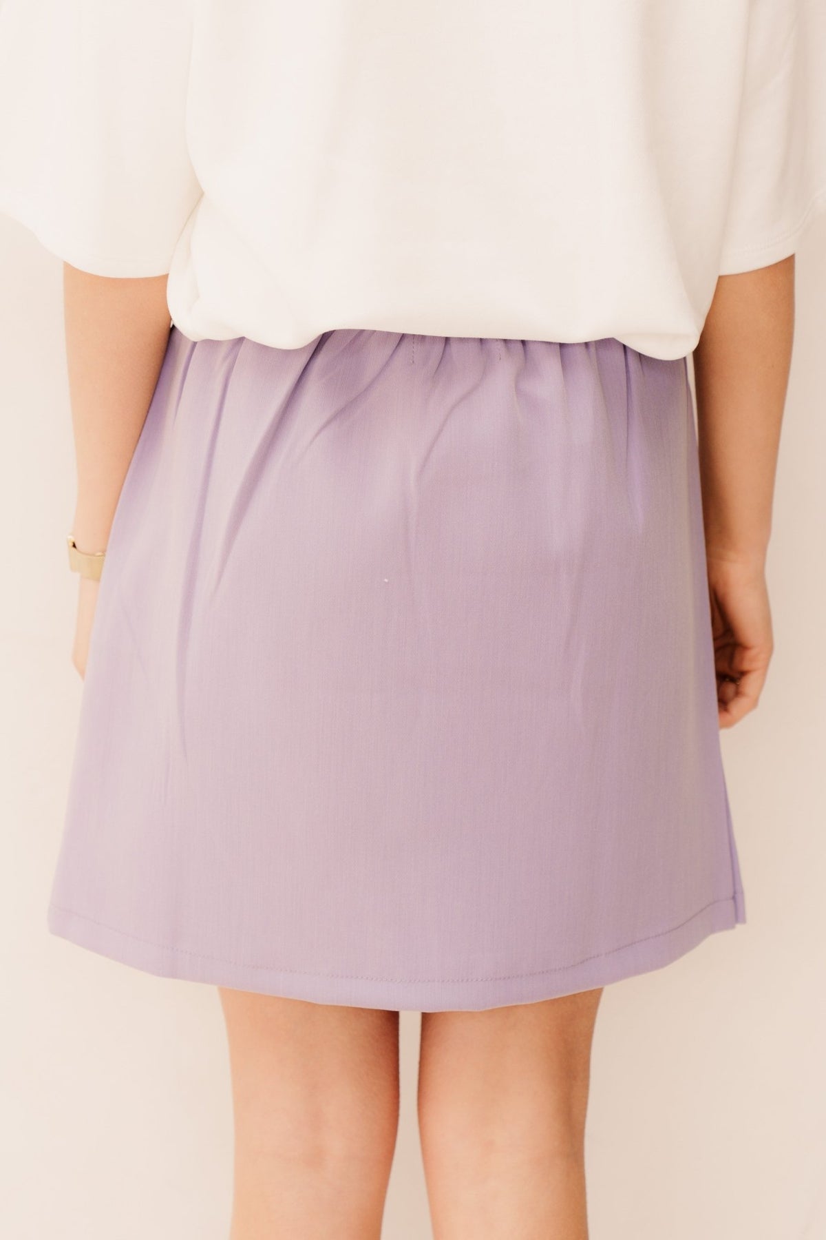 Kelsey skirt short lila - Bij Keesje - Bij Keesje - Rok