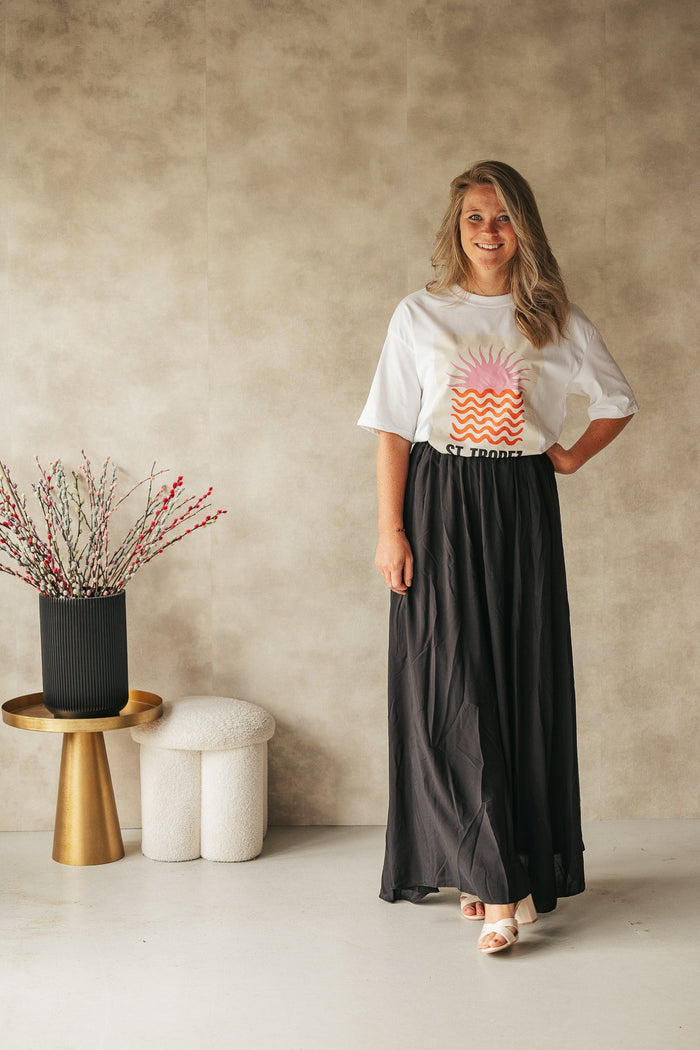 Kendra skirt black - Bij Keesje