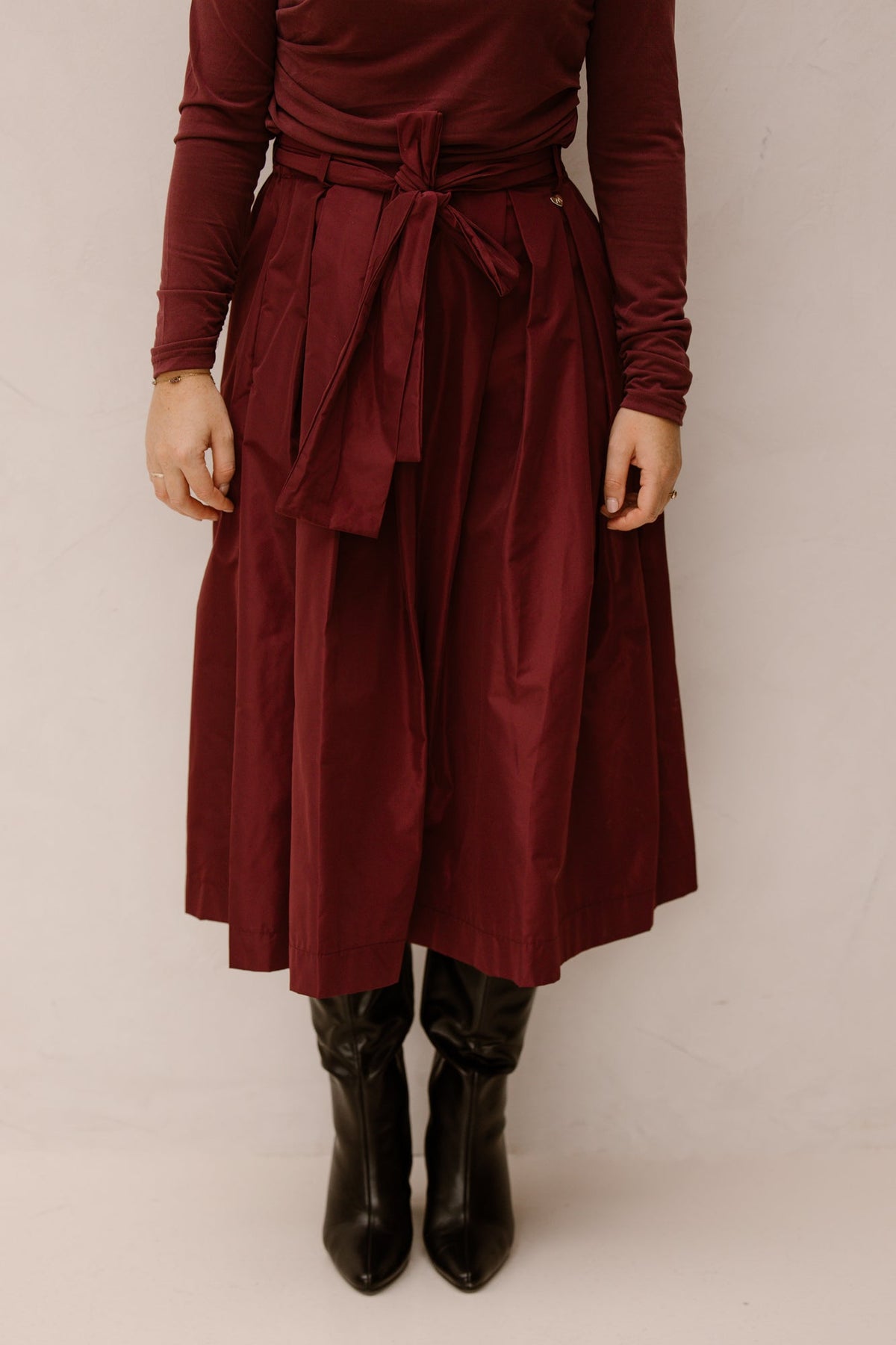 Kern skirt bordeaux - Bij Keesje - Amelie & Amelie