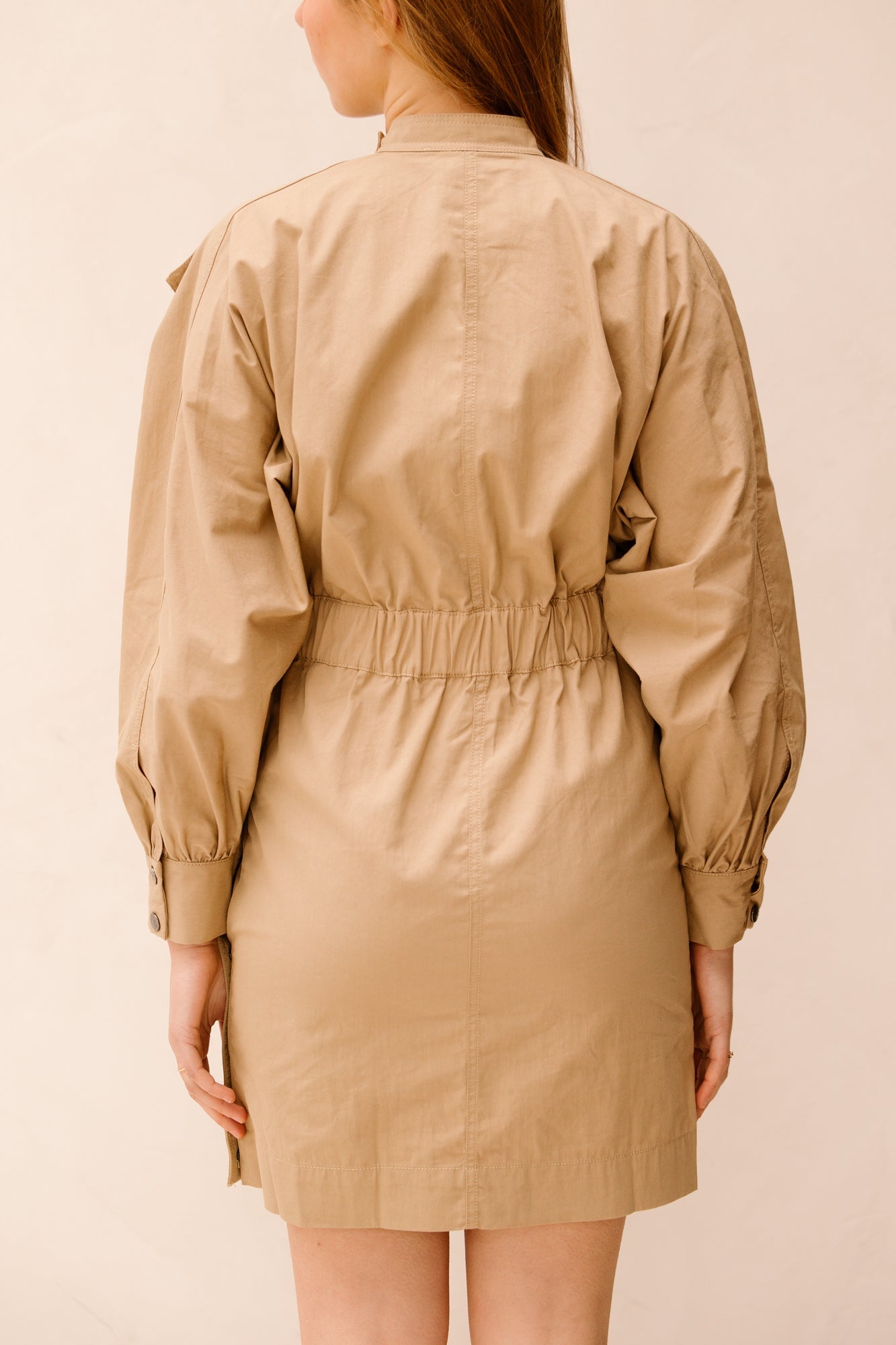 KeshaCC Cargo Dress Sand - Bij Keesje - Co'couture - Jurk