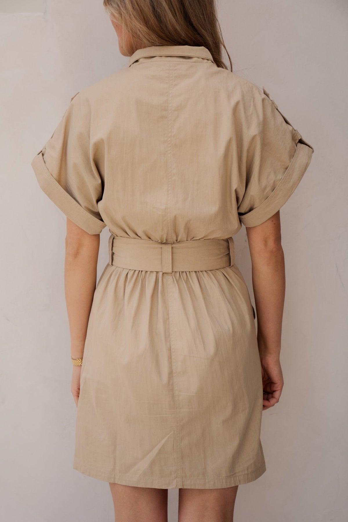 KeshaCC dress bisquit - Bij Keesje - Co'couture - Jurk