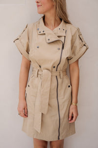 KeshaCC dress bisquit - Bij Keesje - Co'couture - Jurk