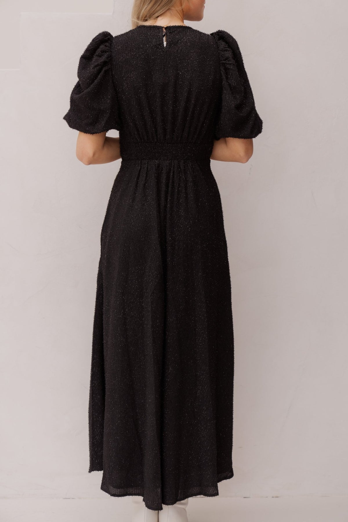 Kikka glitz dress black - Bij Keesje - Neo Noir