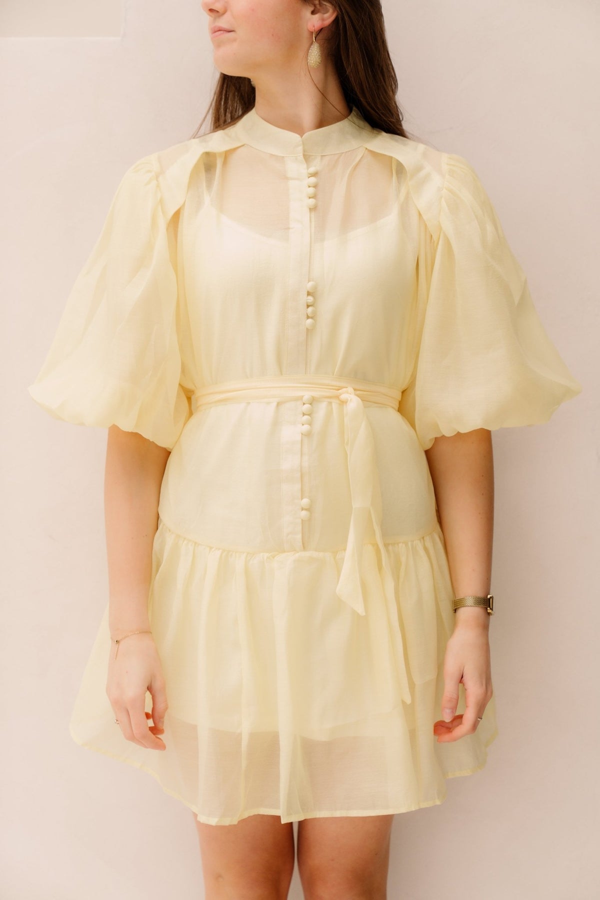 Kikki dress yellow - Bij Keesje - Bij Keesje - Jurk