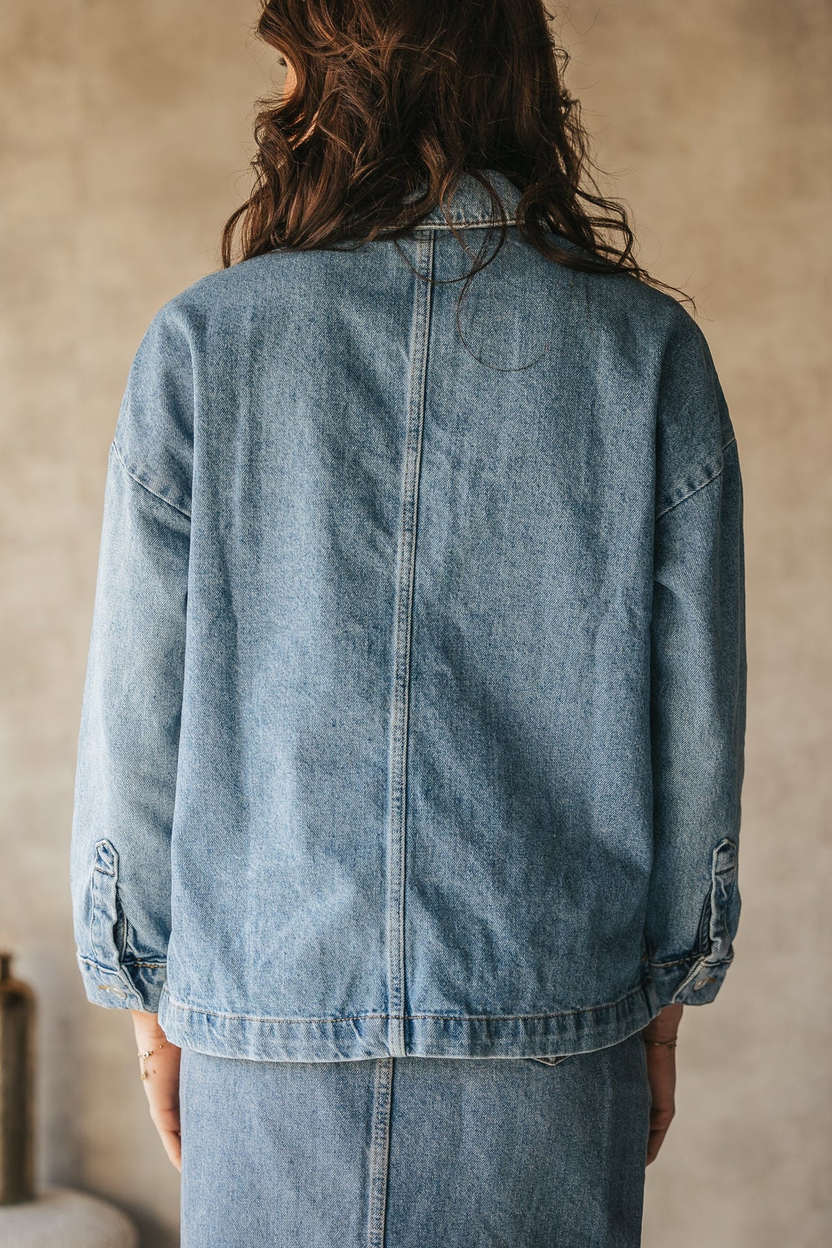 Kim denim jacket vintage blue NN - Bij Keesje