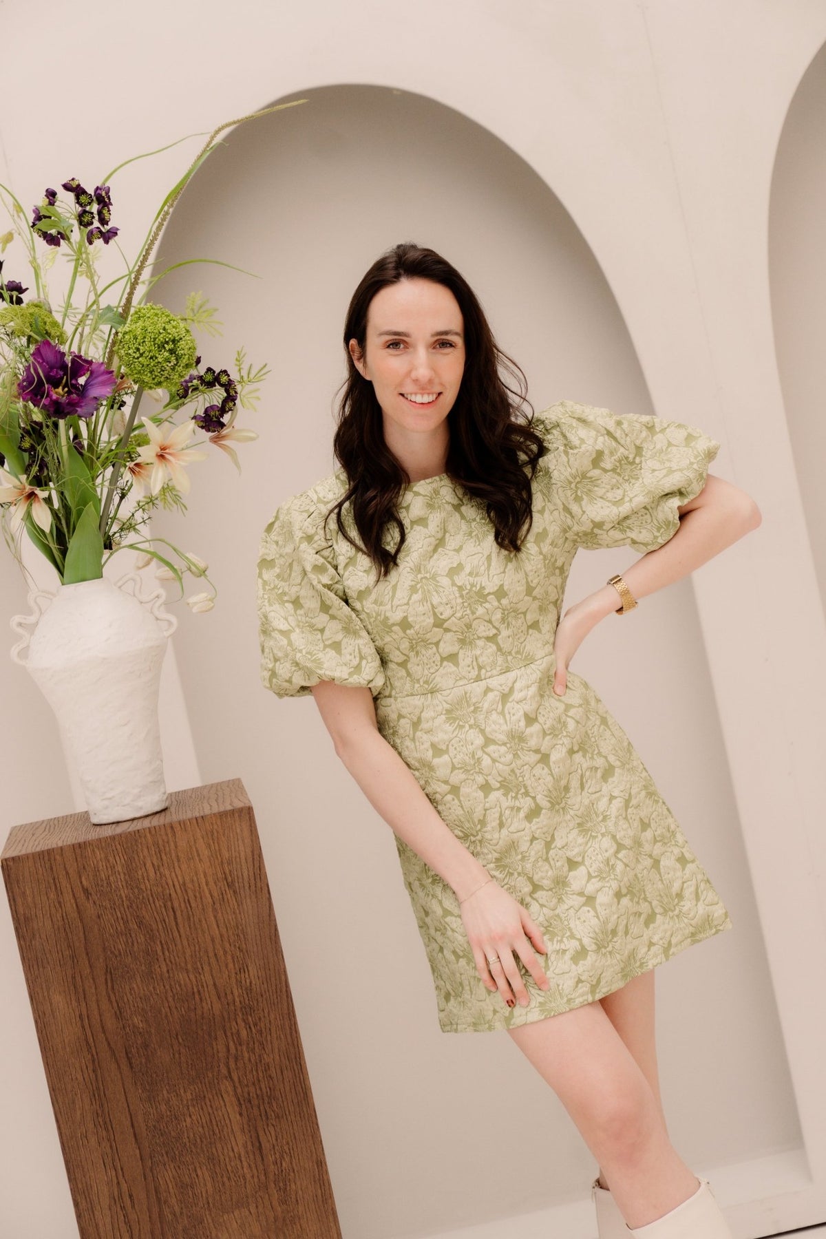 Kirra jurk mint - Bij Keesje - Bij Keesje - Jurk